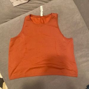 LULULEMON TANK SIZE 14 RED/CANYON COLOR